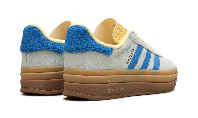 Adidas Gazelle Gazelle Bold Wmns 'Almost Blue Yellow'